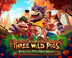 Three Wild Pigs and The Big Bad Wolf Three Wild Pigs and The Big Bad Wolf